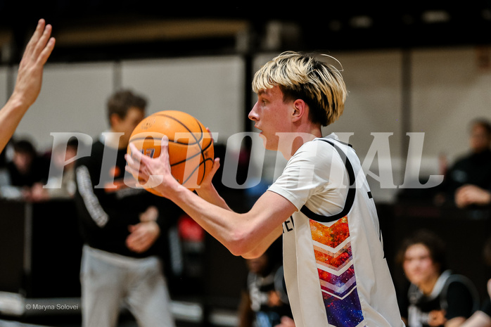 01.03.2025 Österreichischer Basketballverband 2024/25, SLMU19 Vienna United vs. Basket Dukes