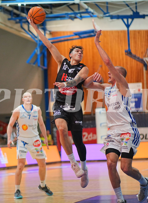 Basketball Superliga 2024/25, Playoffs, Viertelfinale Spiel 1 Oberwart Gunners vs. Kapfenberg Bulls