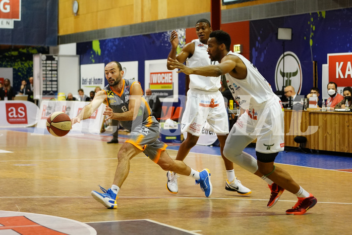 Basketball Superliga 2021/22, Grundduchgang 1.Runde , Kapfenberg Bulls vs. Klosterneuburg Dukes