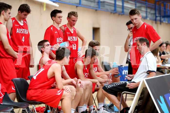 Basketball Nationalteam MU16 2015 U16 Team Austria vs. U18 Team Portugal


