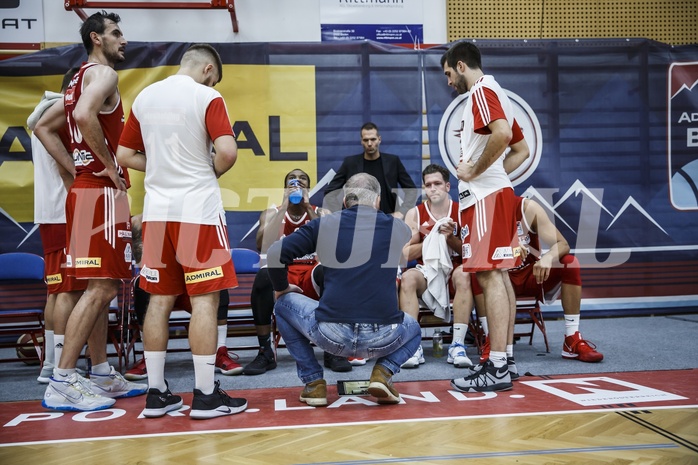 Basketball, Admiral Basketball Superliga 2019/20, Grunddurchgang 2.Runde, Traiskirchen Lions, BC Vienna, BC Hallman Vienna Timeout