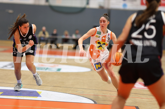 Basketball Damen Superliga 2024/25, Grunddurchgang 10.Runde BK Duchess Klosterneuburg vs. Vienna United


