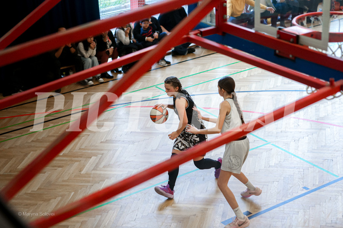 16.03.2025 Österreichischer Basketballverband 2024/25, SLWU14 Basket Flames UNION vs. VKL Vikings Swans
