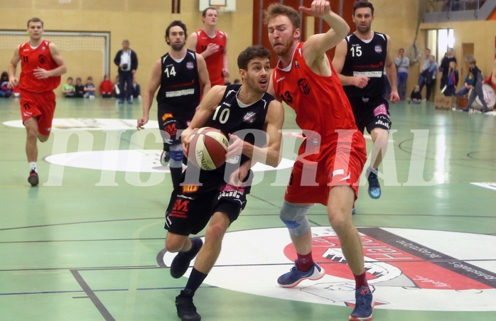 Basketball 2.Bundesliga 2016/17, Grunddurchgang 18.Runde Mistelbach Mustangs vs. Mattersburg Rocks


