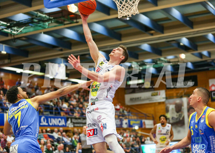 Basketball Superliga 2022/23, 3.Plazierungsrunde Gmunden Swans vs. SKN St. Pölten


