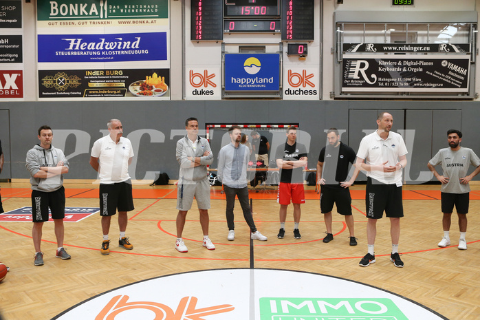 Basketball Nationalteam MU19 2022, Kadersichtung  vs. 


