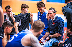 Basketball, Win2Day Superliga 2022/23, 6. Qualifikationsrunde, Traiskirchen Lions, BBC Nord Dragonz, Felix Jambor (Head Coach)