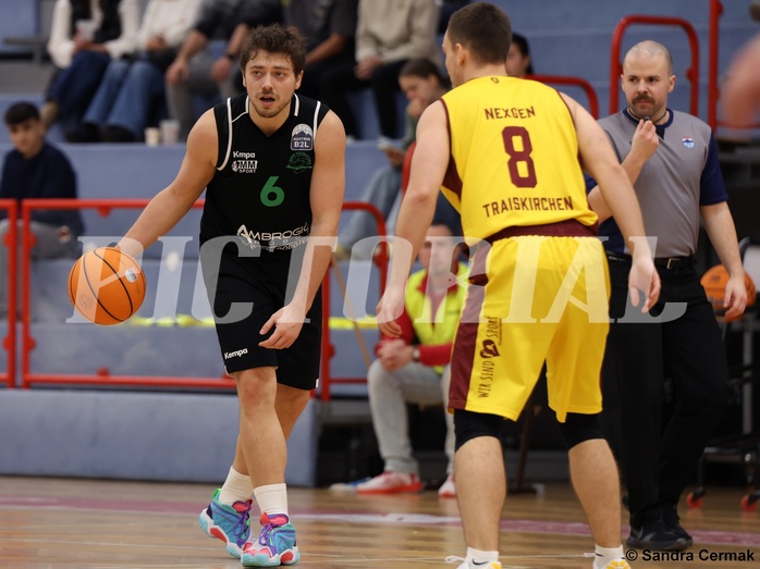 Basketball Zweite Liga 2024/25, Grunddurchgang 12.Runde Traiskirchen Lions NextGen vs. Deutsch Wagram Alligators