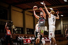 Basketball, 2.Bundesliga, Playoff VF Spiel 2, Mattersburg Rocks, Villach Raiders, Felix Huber (17)