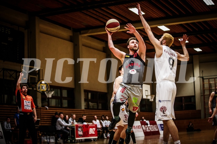 Basketball, 2.Bundesliga, Playoff VF Spiel 2, Mattersburg Rocks, Villach Raiders, Felix Huber (17)