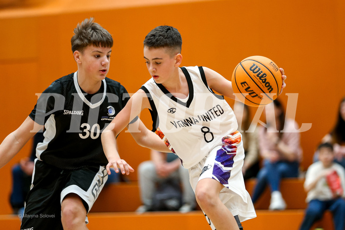 08.03.2025 Österreichischer Basketballverband 2024/25, SLMU14, SU Döbling vs. BBC Nord Dragonz