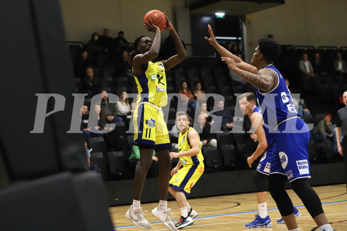 Basketball Superliga 2021/22, 3.Plazierungsrunde, UBSC Raiffeisen Graz vs. Unger Steel Gunners Oberwart 