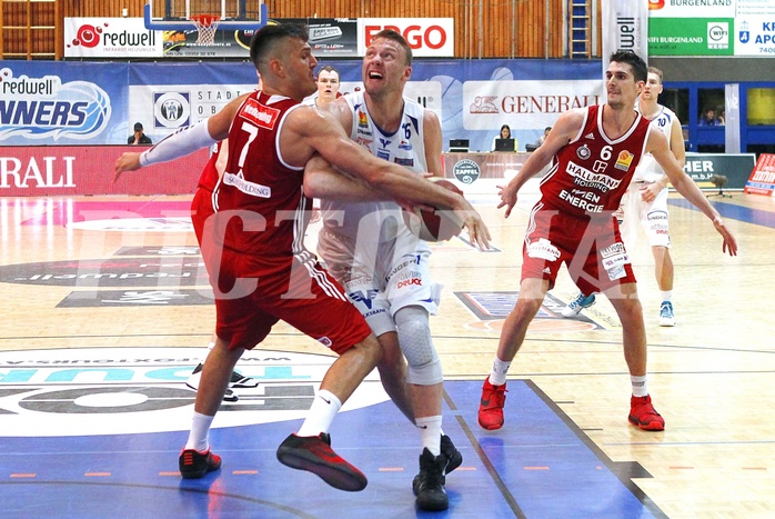 Basketball ABL 2015/16 Playoff Halbfinale Spiel 2  Oberwart Gunners vs BC Vienna
