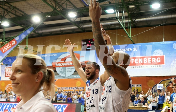 Basketball ABL 2017/18, Playoff Finale Spiel 5 Kapfenberg Bulls vs. Gmunden Swans
