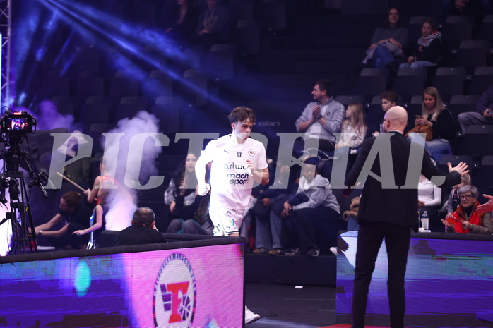 19.01.2025, Graz, Raiffeisen Sportpark, Basketball Austria Cup 2025, Final Four, Finale, Flyer Wels vs. Klosterneuburg Dukes, 19.01.2025, Graz, Raiffeisen Sportpark, Basketball Austria Cup 2025, Final Four, Finale, Flyer Wels vs. Klosterneuburg Dukes,