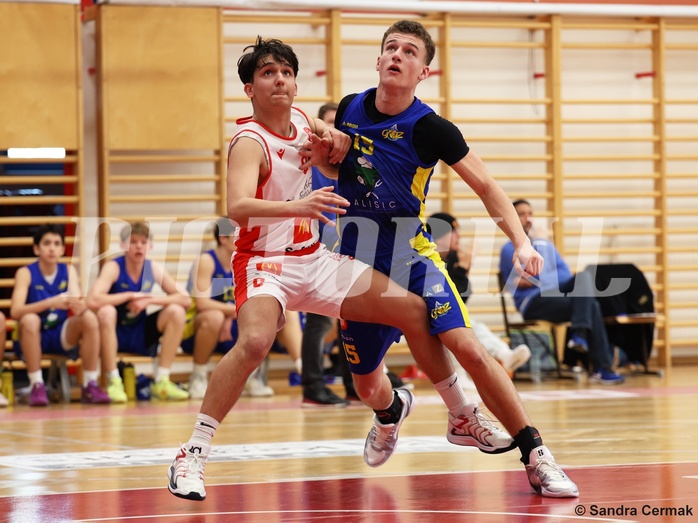 Basketball Superliga 2024/25, SLMU16 Traiskirchen Lions Academy  vs. UBSC Graz 


