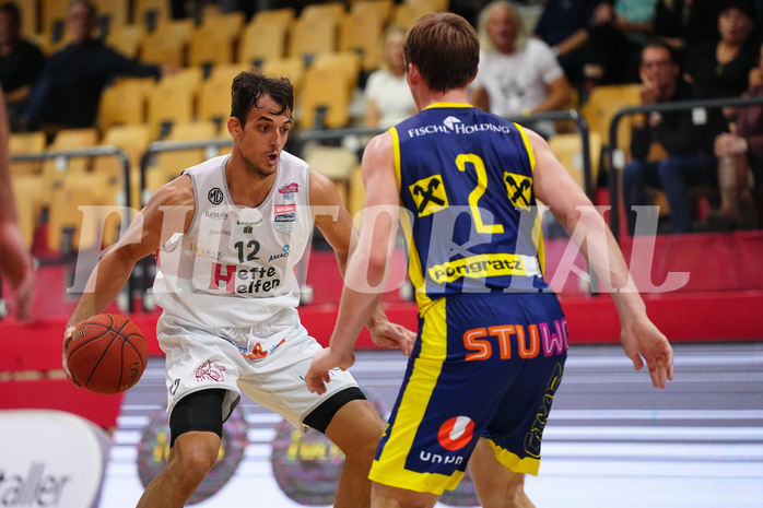 Basketball Superliga 2022/23, Grunddurchgang, 3. Spiel , Kapfenberg vs. UBSC Graz