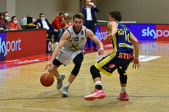 Basketball Superliga 2021/22, Grunddurchgang. 4.Runde Flyers Wels vs. UBSC Raiffeisen Graz