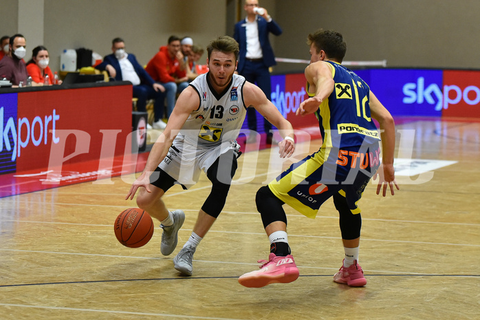 Basketball Superliga 2021/22, Grunddurchgang. 4.Runde Flyers Wels vs. UBSC Raiffeisen Graz