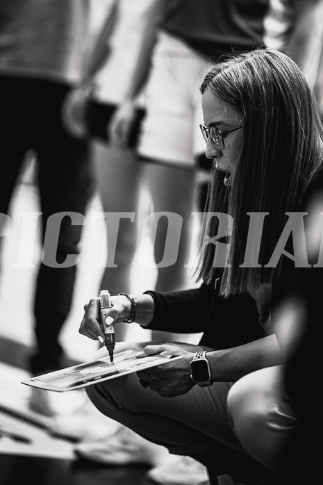 Basketball, Win2Day Basketball Damen Superliga 2023/24, Playoff, Finale Spiel 3, SKN St. Pölten, UBI Graz, Tanja Kuzmanovic (Head Coach)