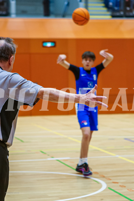 24.11.2024 Österreichischer Basketballverband 2024/25, SLMU16, Vienna Timberwolves vs. ATSE Graz