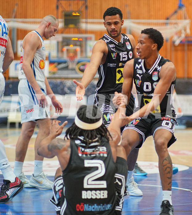 Basketball Superliga 2024/25, 10.Plazierungsrunde Oberwart Gunners vs. Flyers Wels


