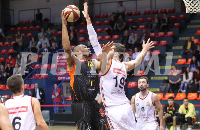 Basketball ABL 2015/16 Grunddurchgang 4.Runde BC Vienna vs. F