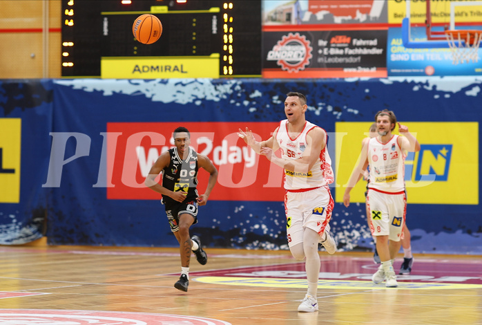 Basketball Superliaga 2024/25, Grunddurchgang 22.Runde Traiskirchen Lions vs. Flyers Wels


