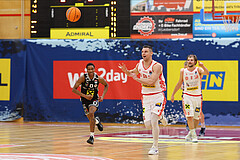 Basketball Superliaga 2024/25, Grunddurchgang 22.Runde Traiskirchen Lions vs. Flyers Wels


