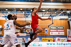 Basketball, ABL 2016/17, Playoff HF Spiel 2, Oberwart Gunners, WBC Wels, Kevin Payton (8)