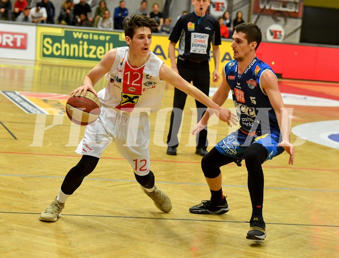 Basketball ABL 2017/18, Grunddurchgang 25.Runde Gmunden Swans vs. Traiskirchen Lions


