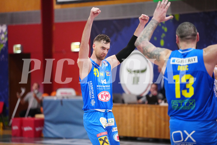 Win2day Basketball Superliga 2023/24, Grunddurchgang, 22. Runde, Kapfenberg vs. St.Pölten