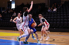 03.03.2024, Graz, Raiffeisen Sportpark, Basketball Damen Superliga 2023/24, Grunddurchgang 14.Runde, UBSC-DBBC Graz - DBB OCS Diamond Ladies Wels ,  