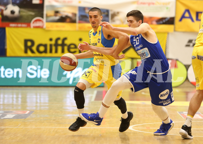 Basketball Superliga 2019/20, 4.Plazierungsrunde St.Pölten vs. Oberwart Gunners


