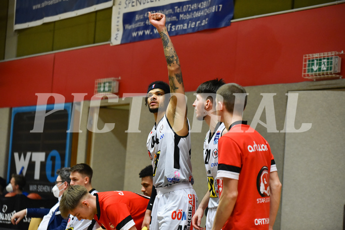 Basketball Superliga 2021/22, Grunddurchgang 16. Runde Flyers Wels vs. SKN St. Pölten
