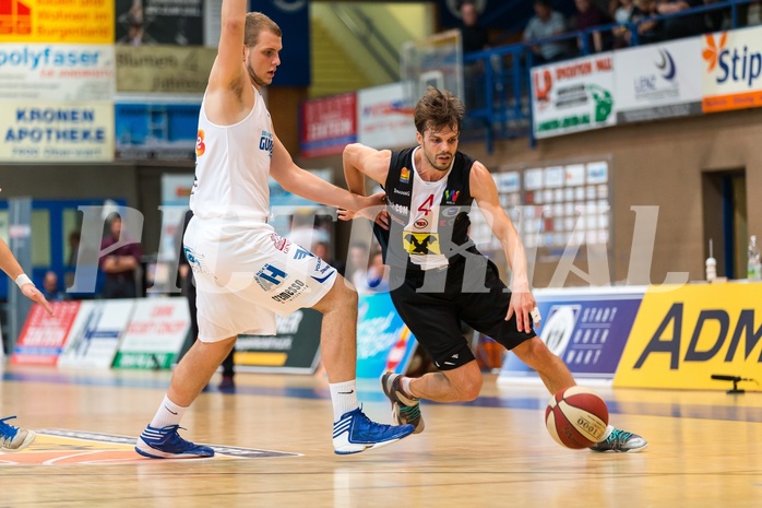 Basketball, ABL 2017/18, Grunddurchgang 3.Runde, Oberwart Gunners, Flyers Wels, Thomas Csebits(4)