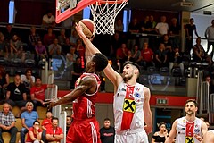 Basketball ABL 2017/18 PlayOff VF1 Flyers Wels vs BC Vienna