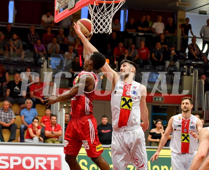 Basketball ABL 2017/18 PlayOff VF1 Flyers Wels vs BC Vienna