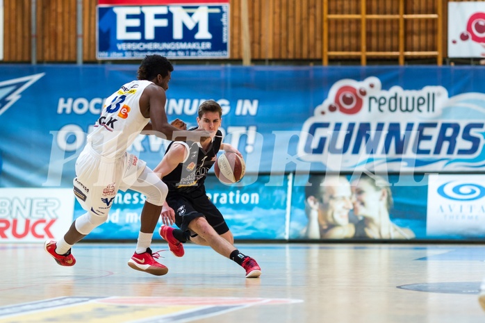 Basketball ABL 2015/16 Grunddurchgang 31.Runde Oberwart Gunners vs. Traiskirchen Lions