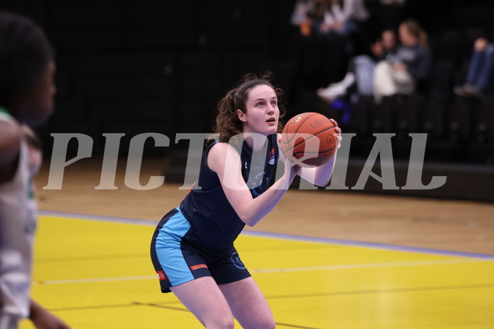 25.02.2023, Graz, Raiffeisen Sportpark, Basketball Damen Superliga 2022/23, Grunddurchgang 14.Runde, UBI Holding Graz - Vienna Timberwolves,  