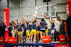 Basketball, Win2Day Basketball Damen Superliga 2023/24, Playoff, Finale Spiel 3, SKN St. Pölten, UBI Graz, 