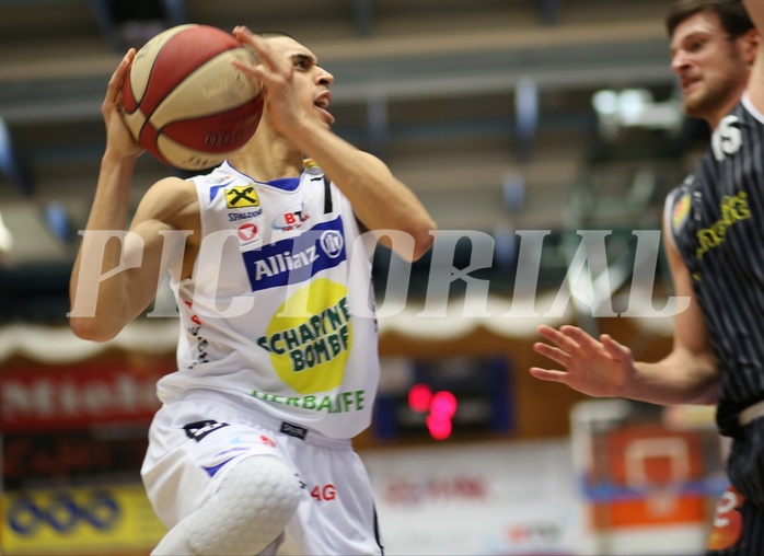 Basketball ABL 2015/16 Grunddurchgang 23.Runde Gmunden Swans vs. Güssing Knights
