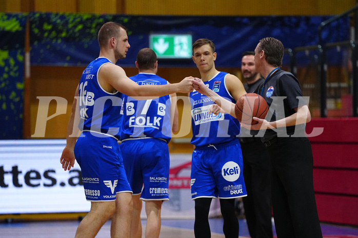 Basketball Superliga 2021/22, Grundduchgang 11.Runde , Kapfenberg Bulls vs. Oberwart