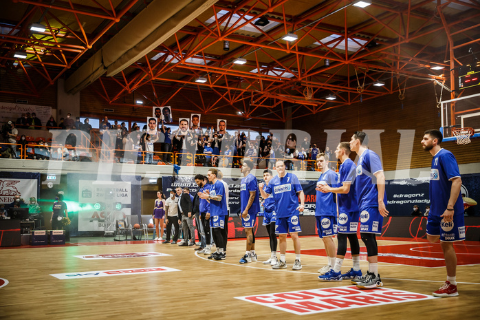 Basketball, Basketball Austria, Cup Final Four 2021/22 
Halbfinale 1, BBC Nord Dragonz, Oberwart Gunners, Oberwart Gunners