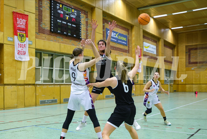 Basketball Damen Superliga 2023/24, Grunddurchgang 10.Runde Vienna United vs. Basket Flames