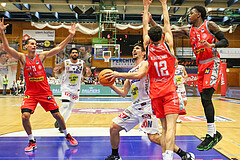 Basketball Superliga 2022/23, Grunddurchgang Spiel 7 Gmunden Swans vs. Traiskirchen Lions


