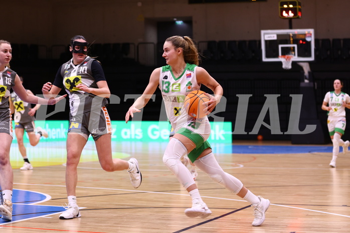 02.03.2025, Graz, Raiffeisen Sportpark, Basketball Damen Superliga 2024/25, Grunddurchgang, 14.Runde, UBI Graz vs. Klosterneuburg Duchess,  