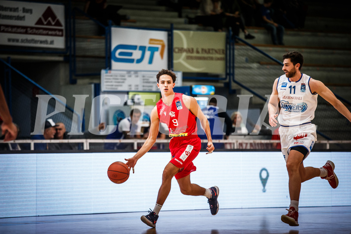 Basketball, Basketball Austria Cup 2021/22, Achtelfinale, Oberwart Gunners, Traiskirchen Lions, 