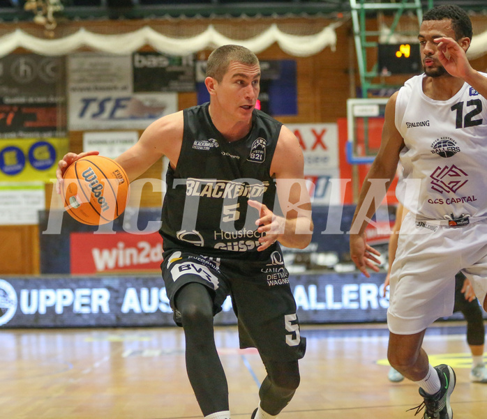 Basketball Zweite Liga 2024/25, Grunddurchgang 22.Runde Upper Austrian Ballers vs. Güssing Blackbirds


