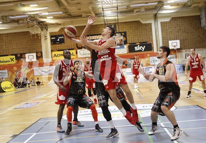 Basketball ABL 2015/16 Playoff Viertelfinale Spiel 3 FÃ¼rstenfeld Panthers vs BC Vienna
